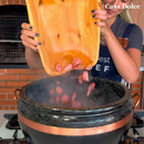 PANELA DE PRESSÃO DE PEDRA 11L CURADA COM TAMPA E CAIXA INCLUSA- COMIDA SAUDÁVEL {+BRINDE}